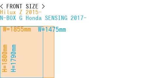 #Hilux Z 2015- + N-BOX G Honda SENSING 2017-